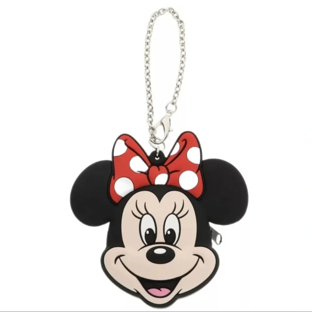 NWT Tokyo Disney Minnie Mouse Coin Pouch Bag Charm - Picture 2 of 7